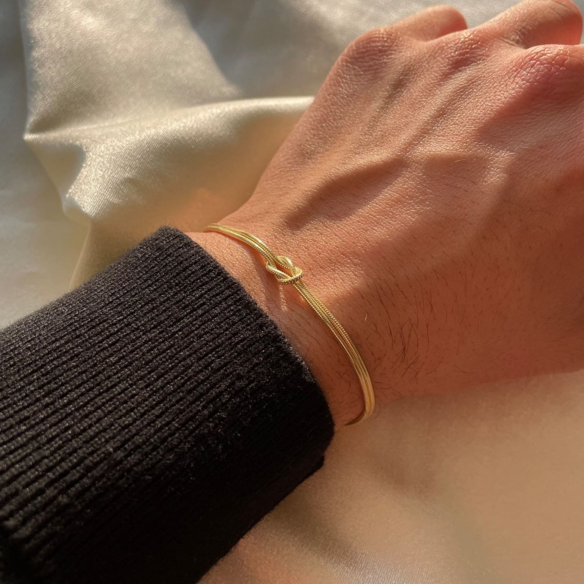 Eenvoudige Liefdes Armband Zilver Minimalistisch