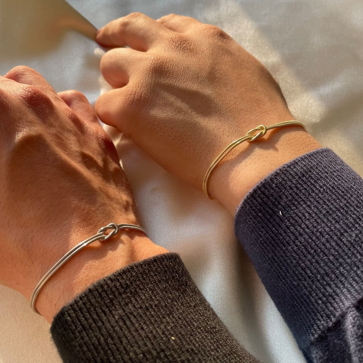 Eenvoudige Liefdes Armband Zilver Minimalistisch