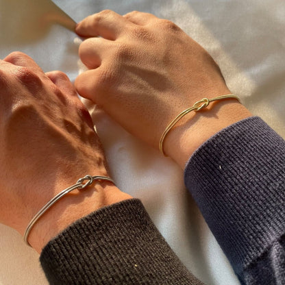 Eenvoudige Liefdes Armband Zilver Minimalistisch