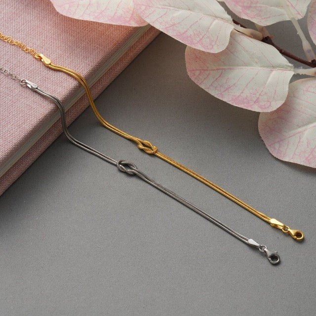 Eenvoudige Liefdes Armband Zilver Minimalistisch