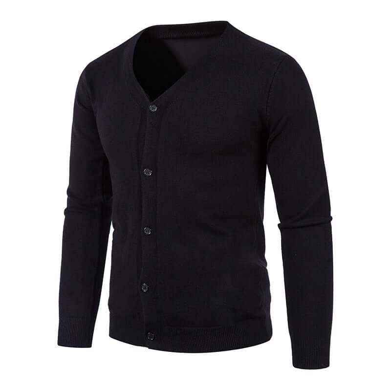 Heren Chunky Casual Vest  met V-hals | Warme Vesten voor de Herfst en Winter