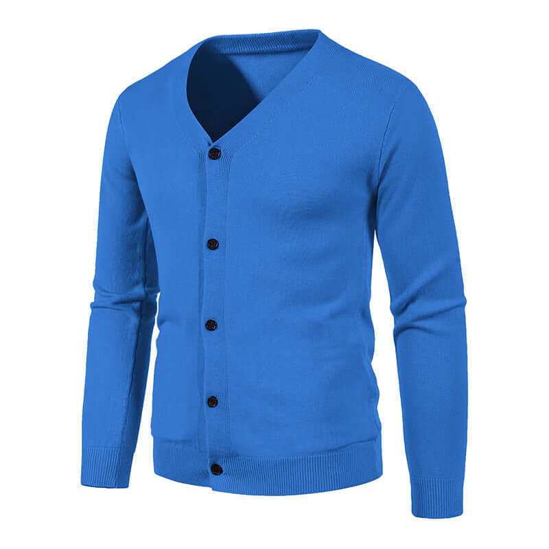Heren Chunky Casual Vest  met V-hals | Warme Vesten voor de Herfst en Winter