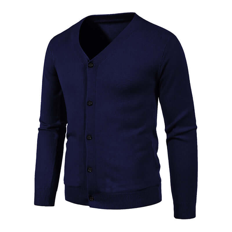 Heren Chunky Casual Vest  met V-hals | Warme Vesten voor de Herfst en Winter