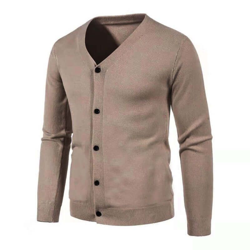 Heren Chunky Casual Vest  met V-hals | Warme Vesten voor de Herfst en Winter