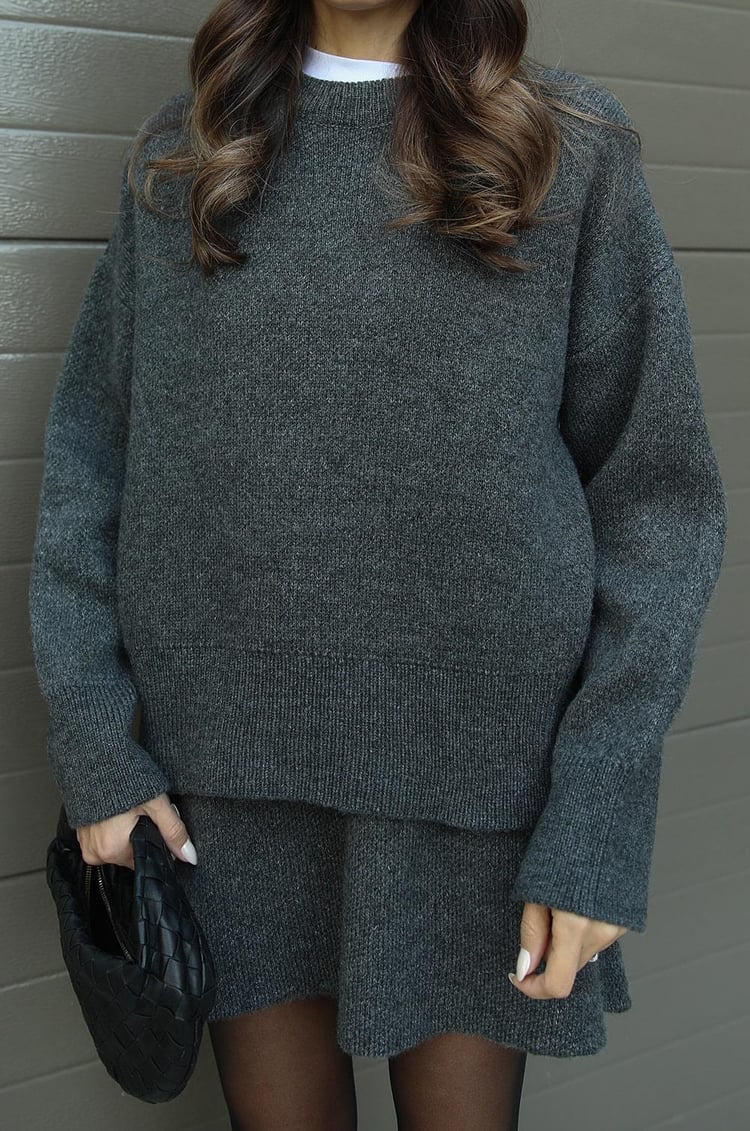 Gebreide Set voor Vrouwen Zachte Elegant Comfort