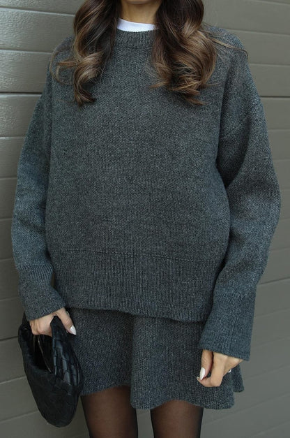 Gebreide Set voor Vrouwen Zachte Elegant Comfort