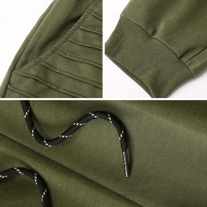 Heren Joggingbroek met Geribde Boorden – Comfortabel & Stijlvol