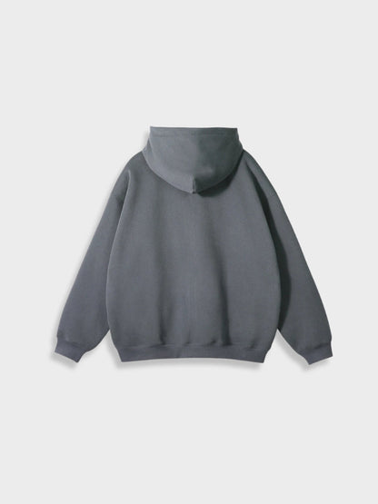 Lange Vest met Rits Oversized Stijl