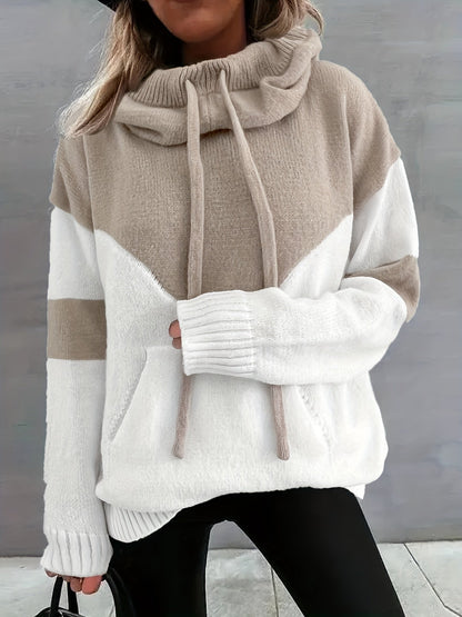 Zachte Sweatshirt met Capuchon en Koord Maya
