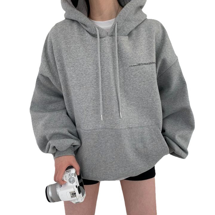 Dames Hoodie Space Print Casual Streetwear
