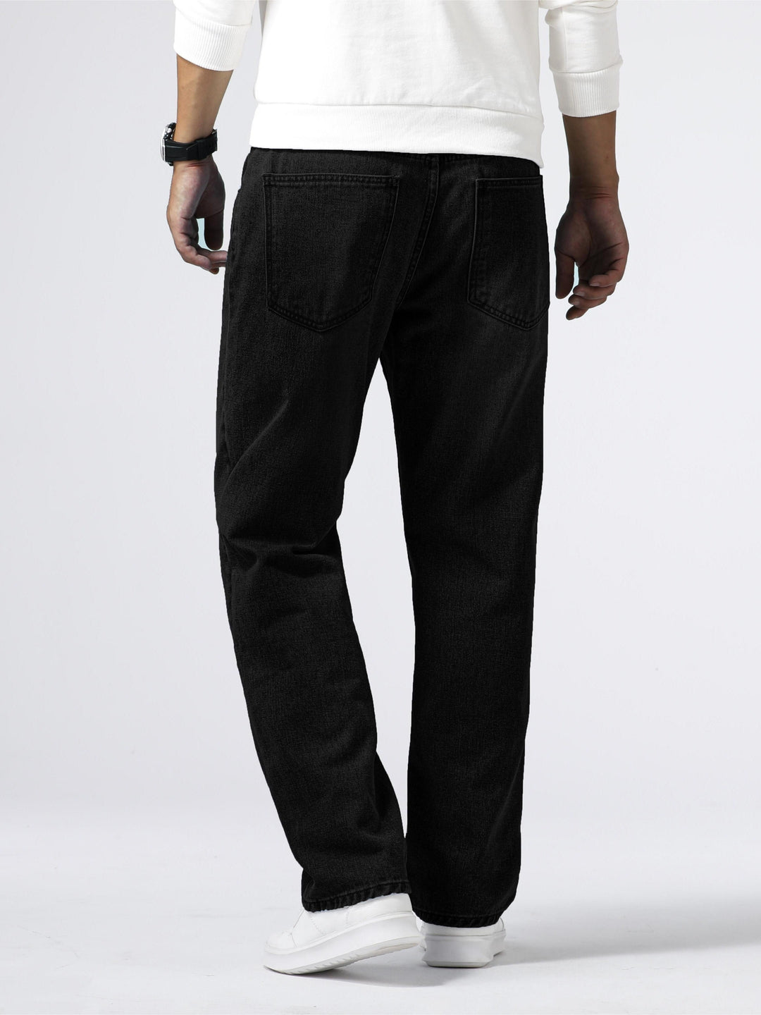 Heren Jeans Casual Street Style Blauw Milan