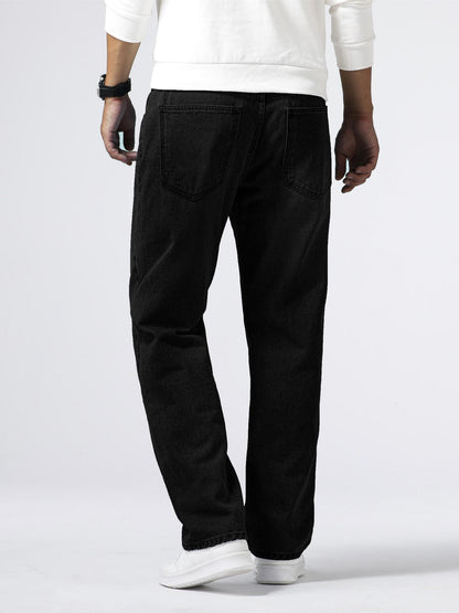 Heren Jeans Casual Street Style Blauw Milan