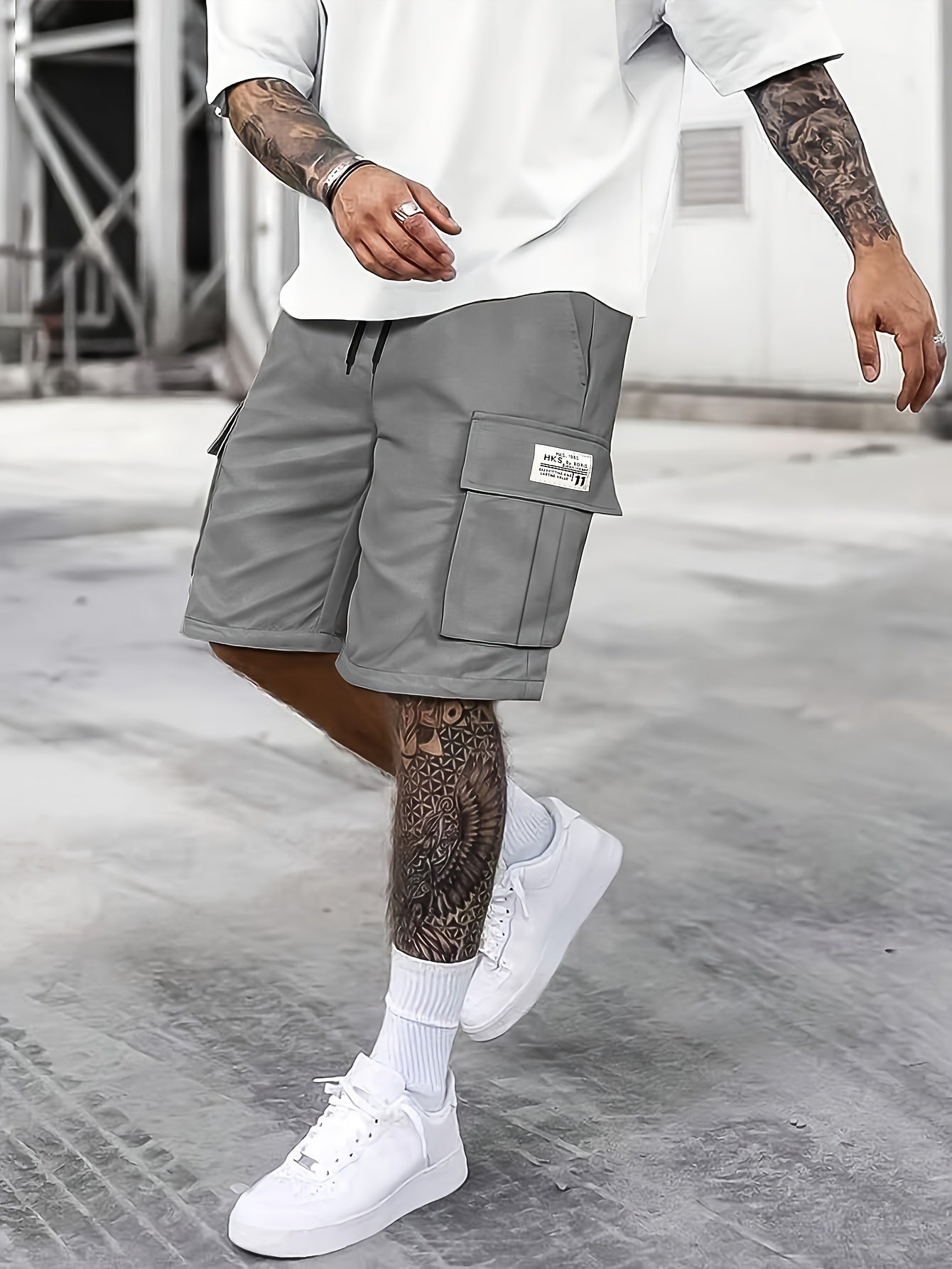 Heren Cargo Shorts Zomer Lichtgewicht