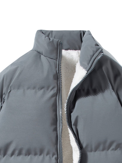 Thermische Jas voor Heren Fleece Lining Warmte Isolatie
