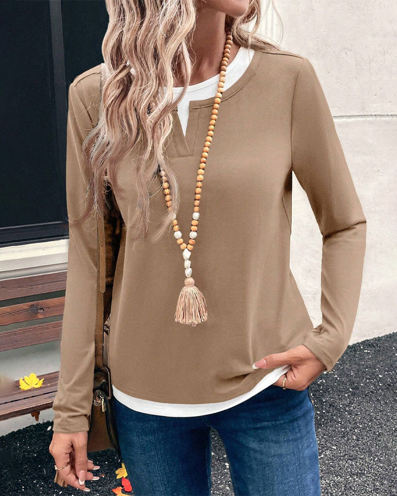 Dames Top Casual Stijl Elegante Kleding - Mode Vibes
