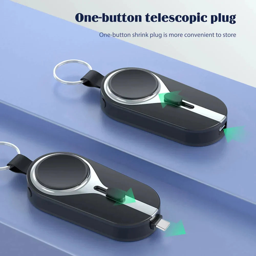 Draadloze Oplaadclip voor Telefoon en Smartwatch