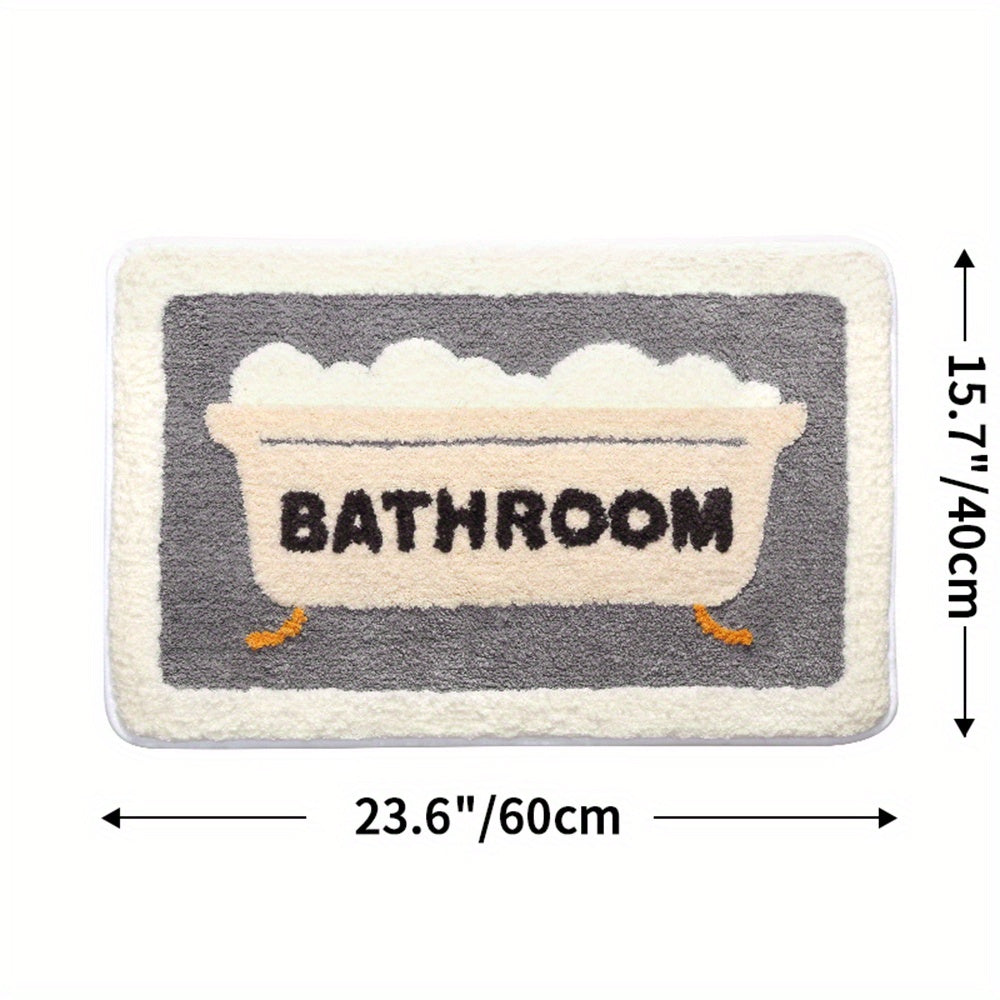 Badkamermat Antislip Superabsorberend voor Douche en Vloer