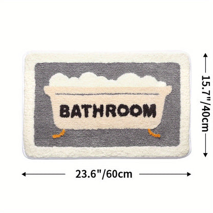 Badkamermat Antislip Superabsorberend voor Douche en Vloer
