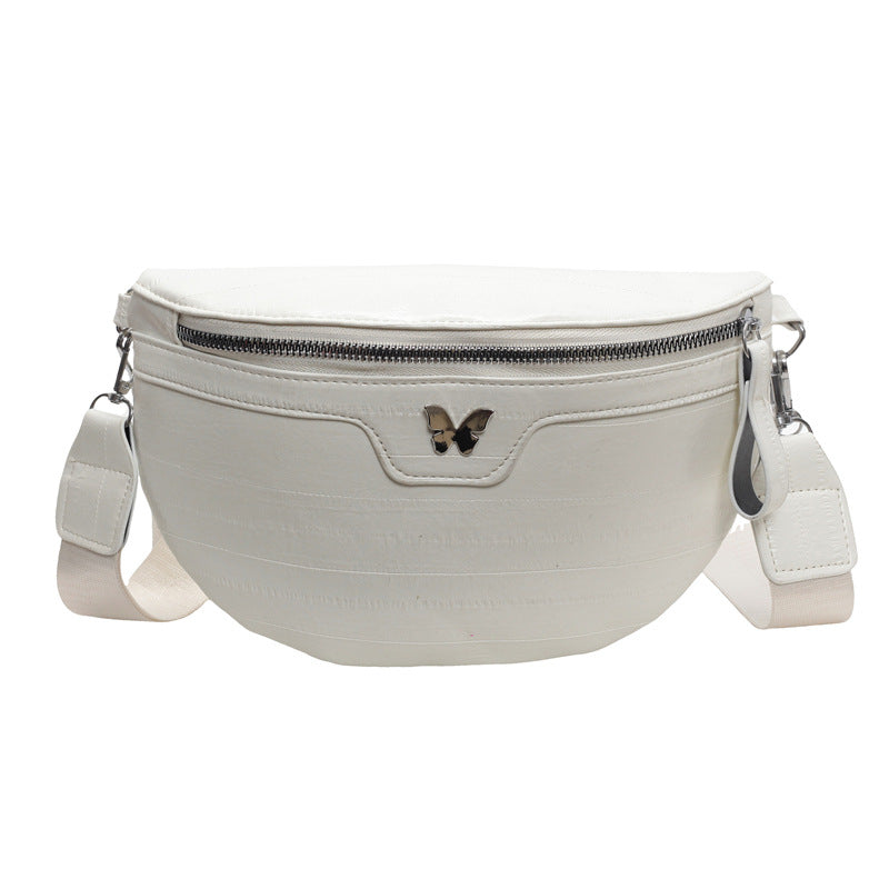 Dames Crossbody Tas met Ketting Detail Hippe Stijl