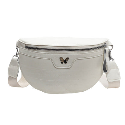 Dames Crossbody Tas met Ketting Detail Hippe Stijl