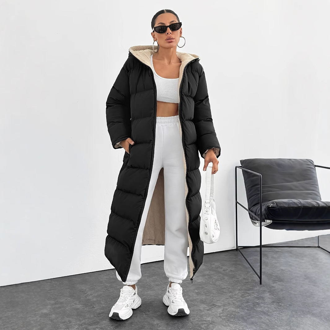 Dames Pufferjas Gewatteerd met Capuchon Warm en Waterdicht - Mode Vibes