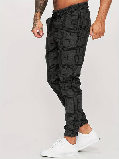 Heren Sweatpants Zwart Comfortabel Joggingbroek