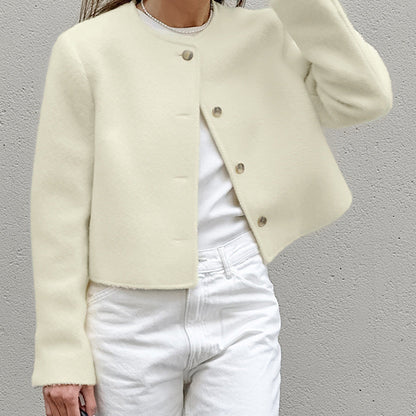 Korte Voorjaarsjas Dames Trendy Stijlvolle Blazer
