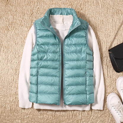Dames Bodywarmer Lichtgewicht Gewatteerd Warme Vest