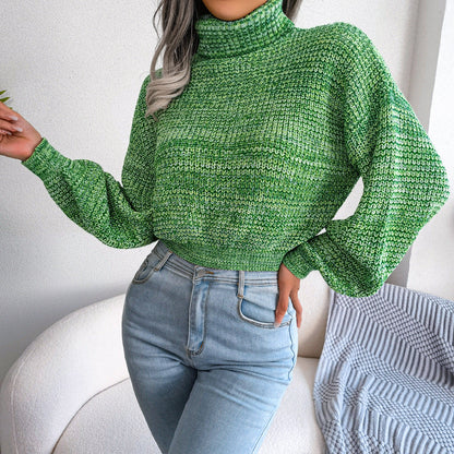 Dames Gebreide Coltrui Elegante Mouwen Trendy