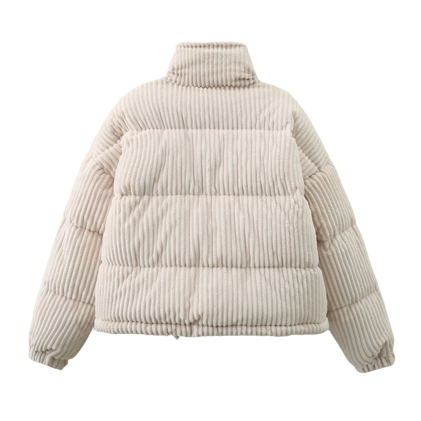 Dames Pufferjas Corduroy Warm en Stijlvol