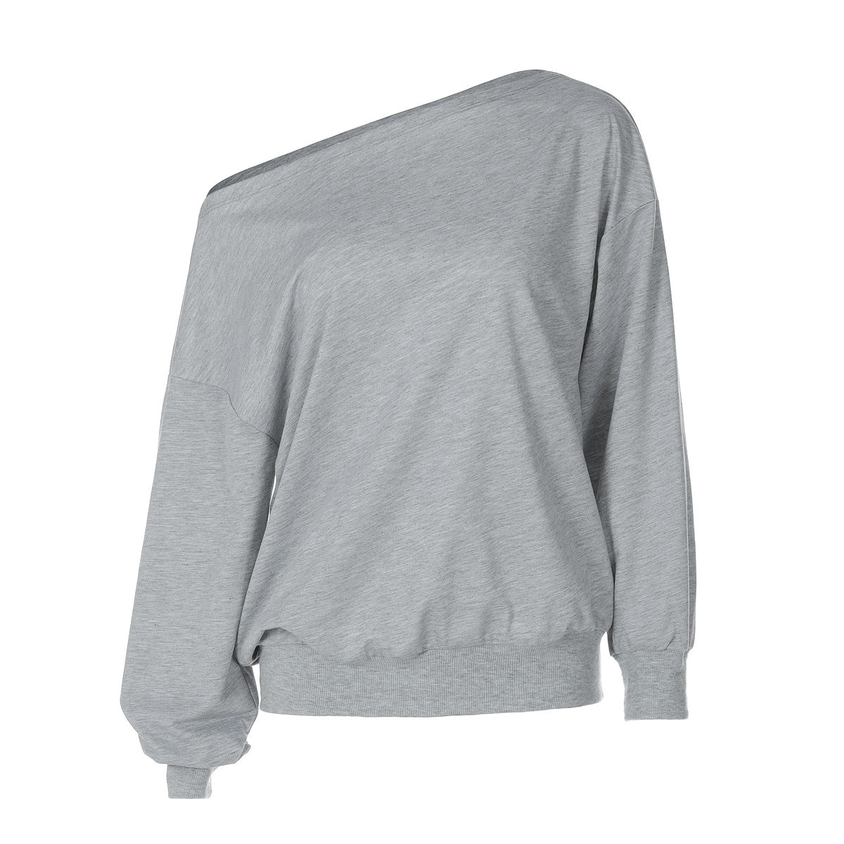 Dames Off-Shoulder Trui Casual Zacht Sweater