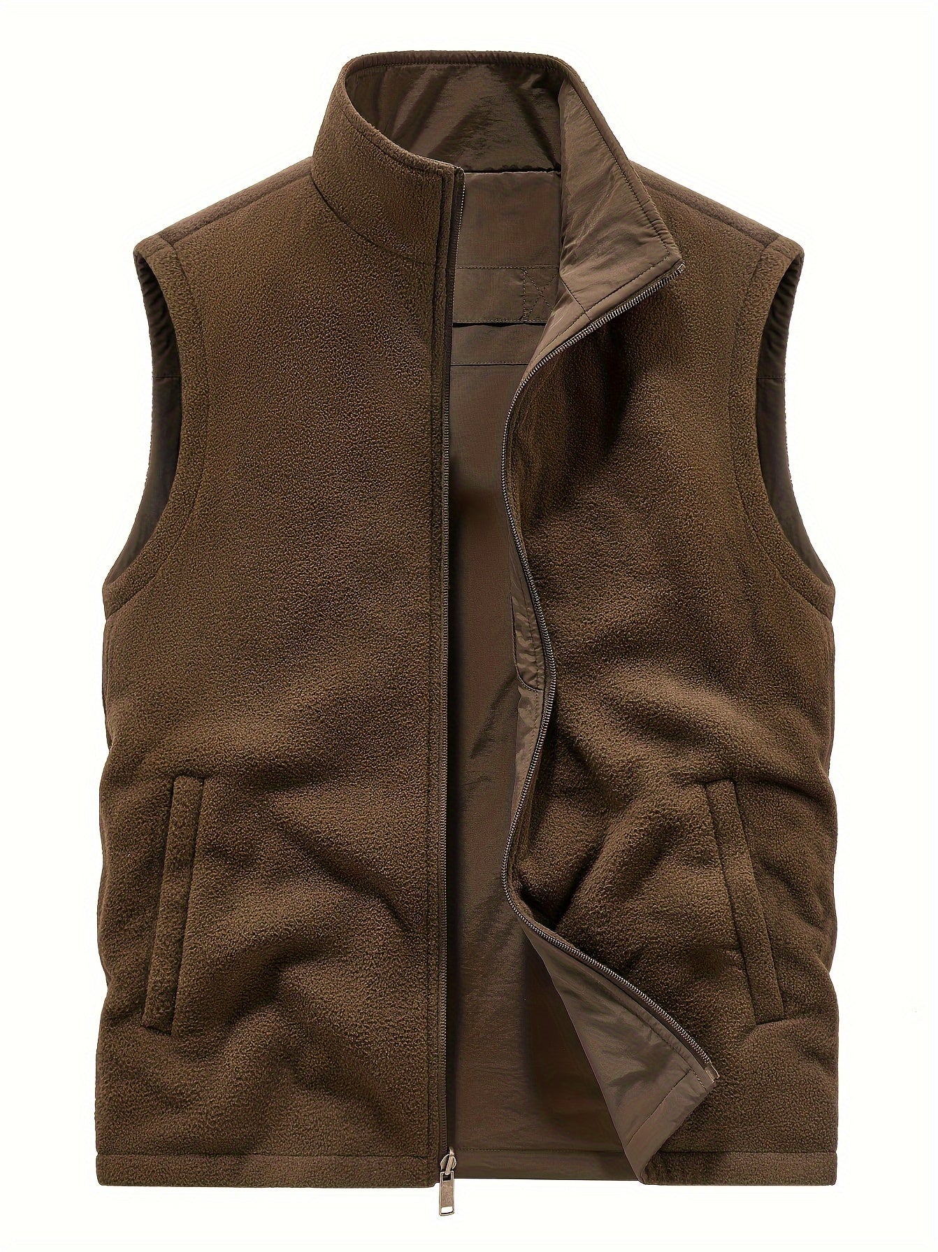 Emiliano | Cardigan reversibile senza maniche