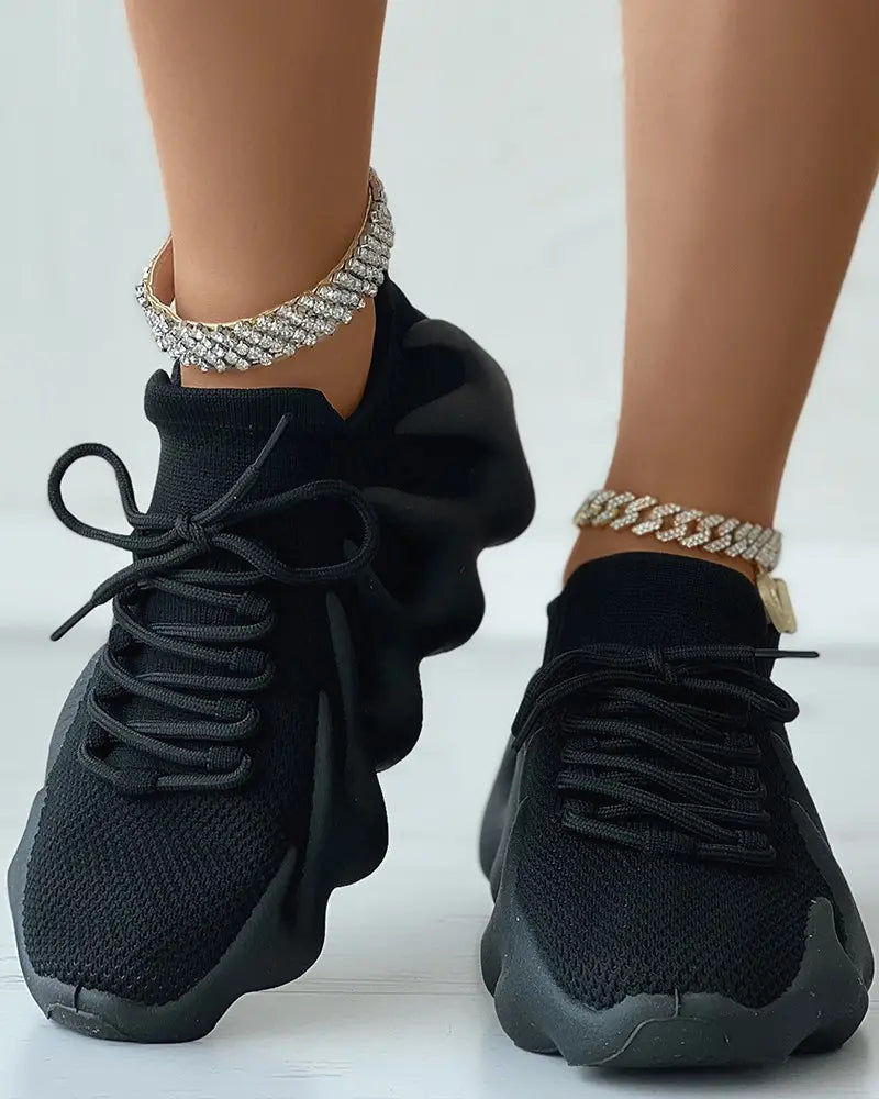 Dames Sneakers – Lichtgewicht Sport Sneakers met Schokdemping & Ademend Design
