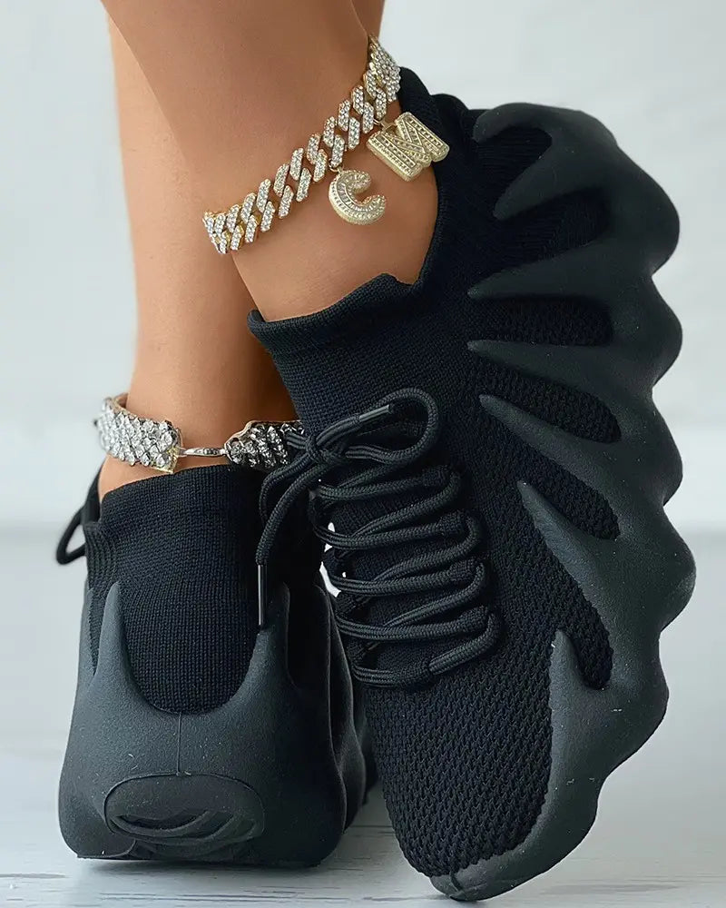 Dames Sneakers – Lichtgewicht Sport Sneakers met Schokdemping & Ademend Design