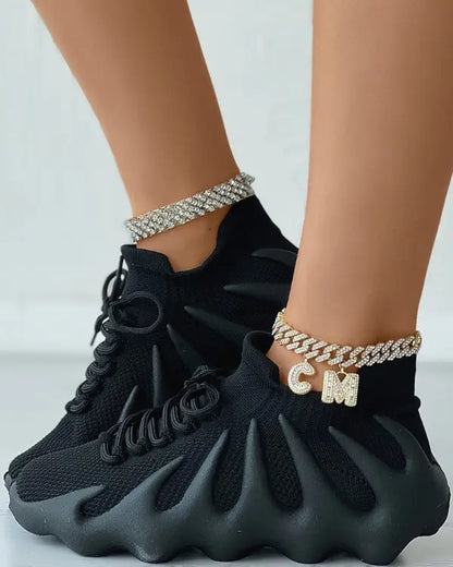 Dames Sneakers – Lichtgewicht Sport Sneakers met Schokdemping & Ademend Design