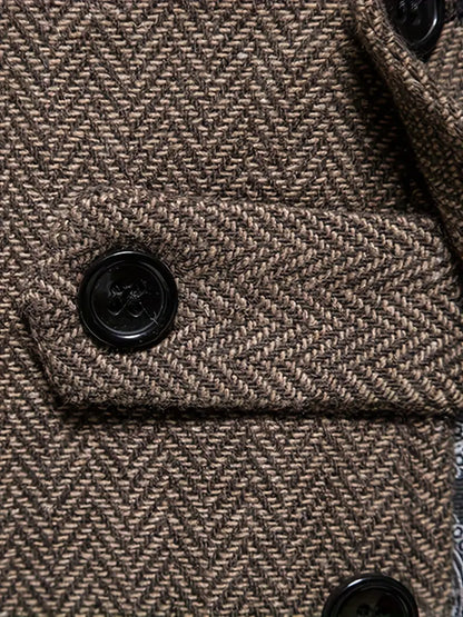 Blazer voor Heren Herringbone Stijl Niklas
