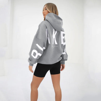 Dames Hoodie Warm Met Capuchon en Leuke Print Savannah