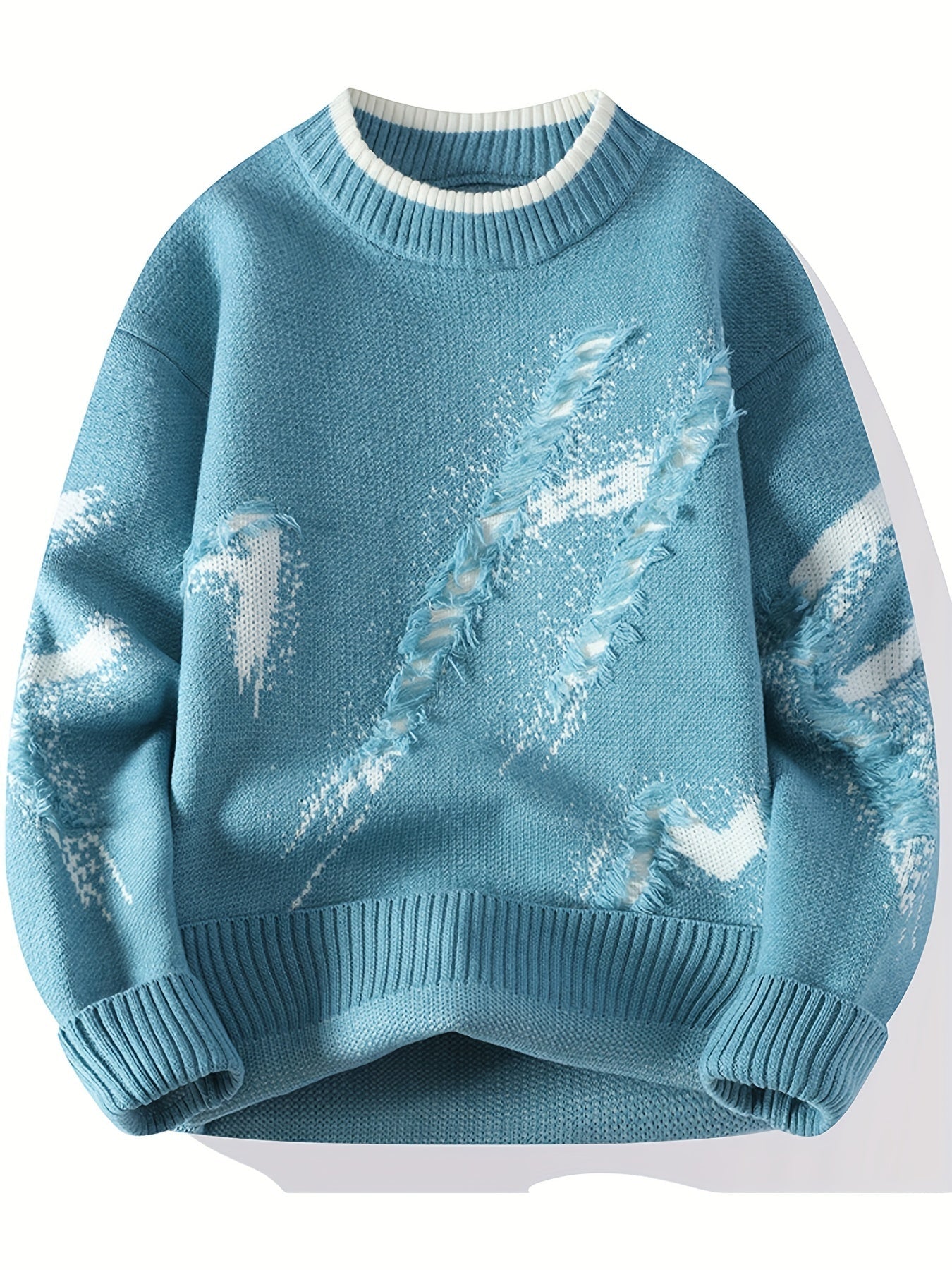 Gebreide Trui Oversized Trendy Heren