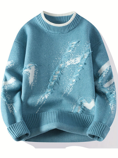 Gebreide Trui Oversized Trendy Heren