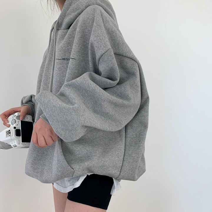 Dames Hoodie Space Print Casual Streetwear