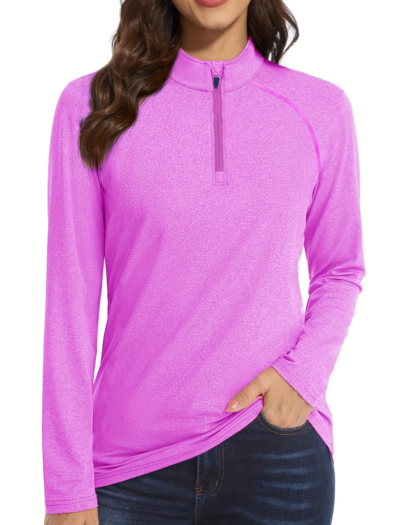 Dames Sportshirt Lange Mouwen Trainingsshirt Nadira