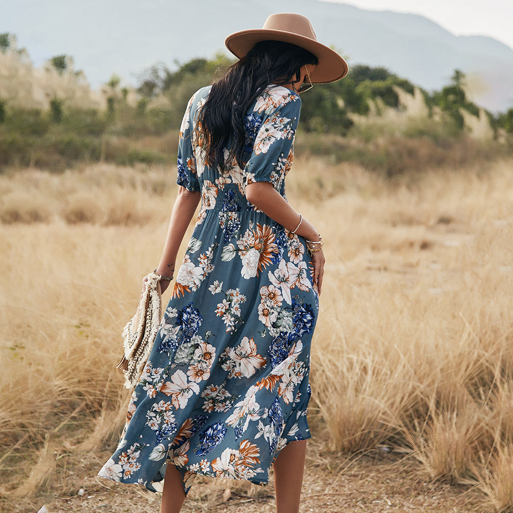 Zomerjurk Luchtige Maxi Jurk Ismay