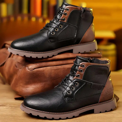 IronStep Leren Ritsboots voor Heren – Strak & Comfortabel voor Elke Dag