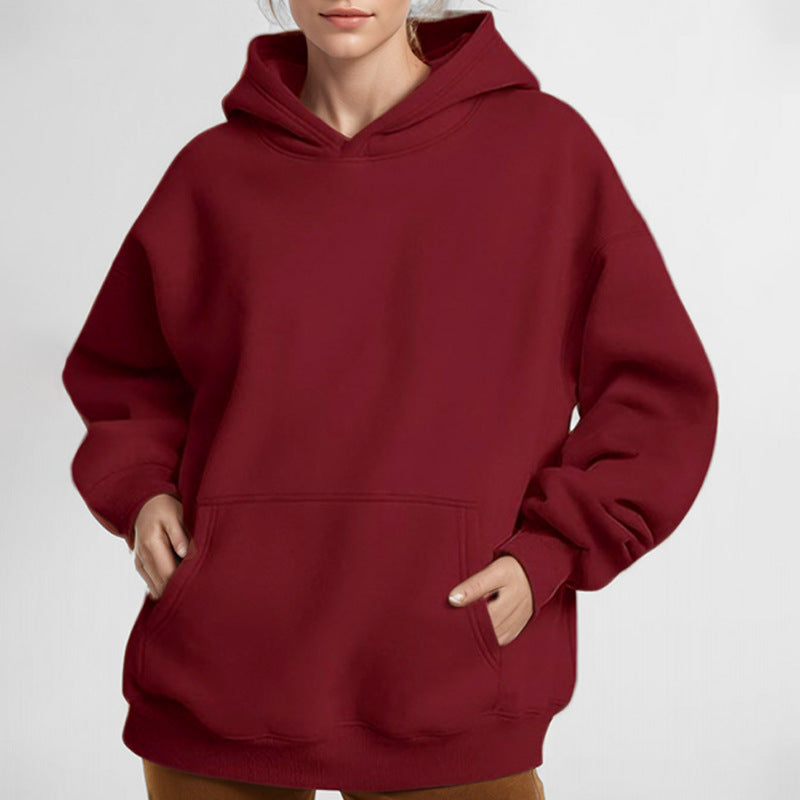 Dames Hoodie Oversized met Kangaroo Zakken Zacht en Casual