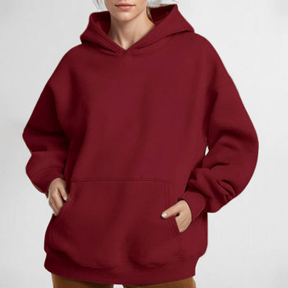 Dames Hoodie Oversized met Kangaroo Zakken Zacht en Casual
