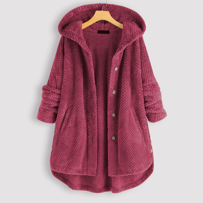 Dames Fleecevest Zacht Warm Bunny Design
