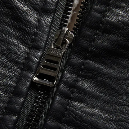 Leren Herenjas Zwart Klassiek Timeless Model