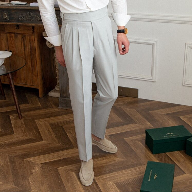 Heren Broek Casual met Gesp voor Dagelijks Gebruik