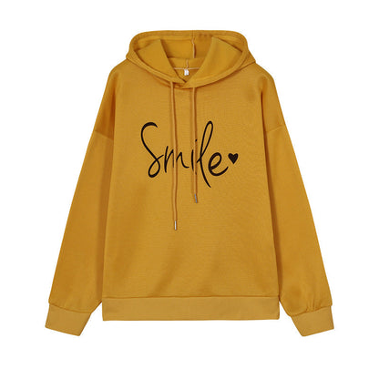 Dames Hoodie met Vrolijke Smile Print