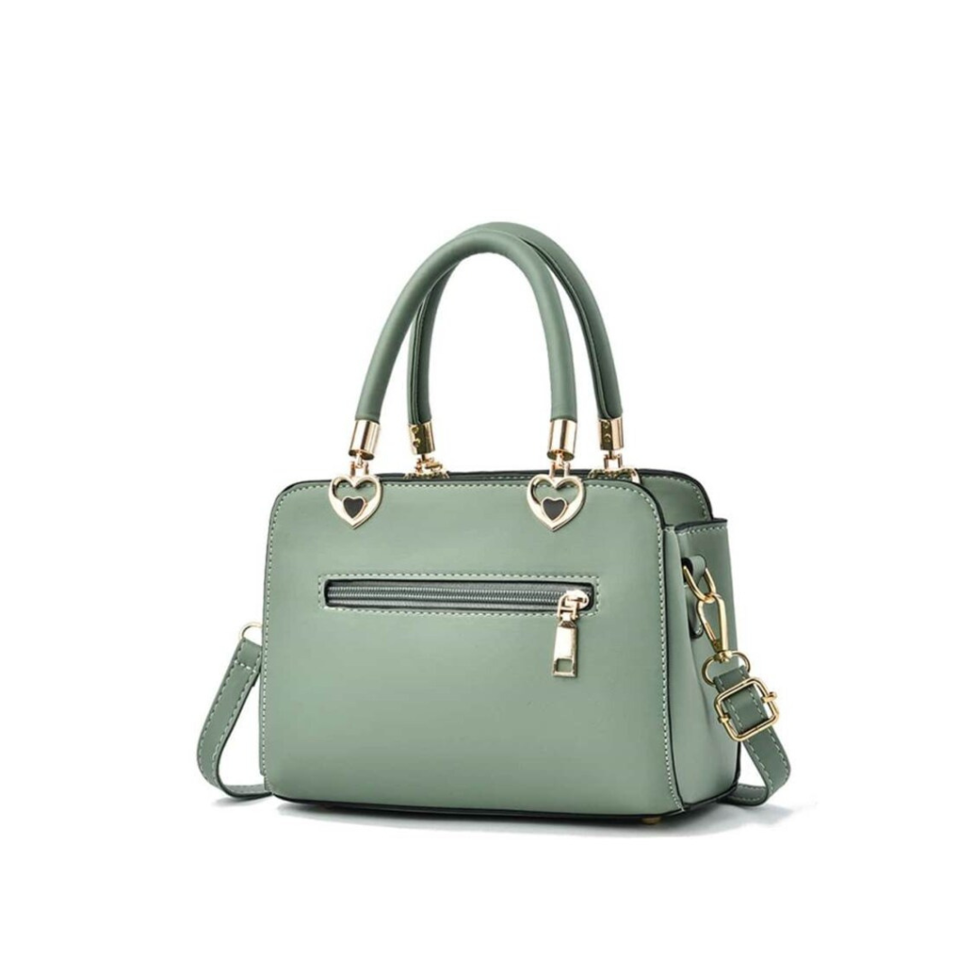 Kleine Crossbody Tas met Bloemen Borduursel